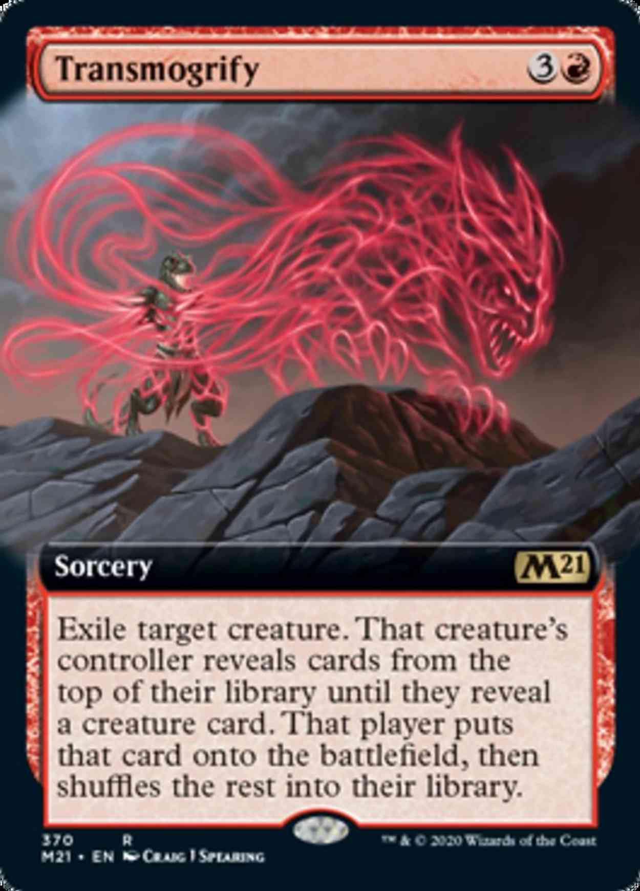 Transmogrify (Extended Art) magic card front
