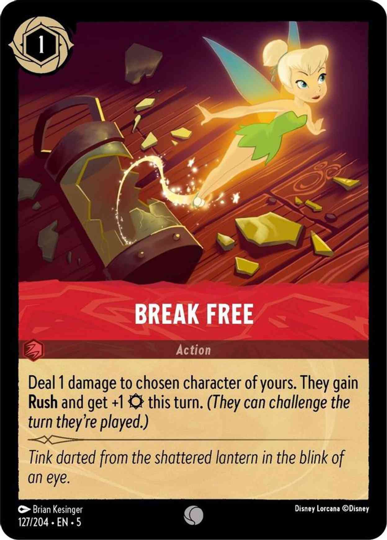 Break Free magic card front