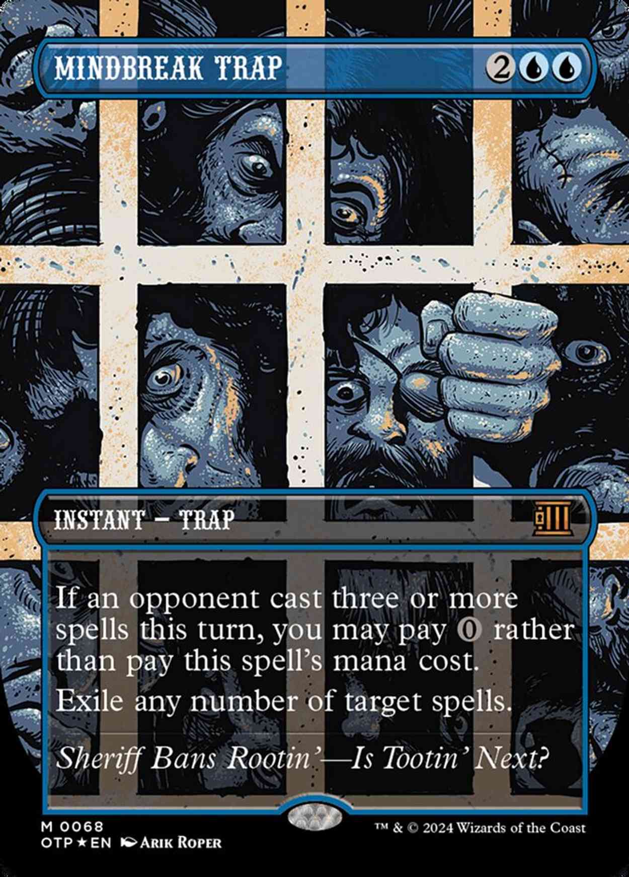 Mindbreak Trap (Textured Foil) magic card front