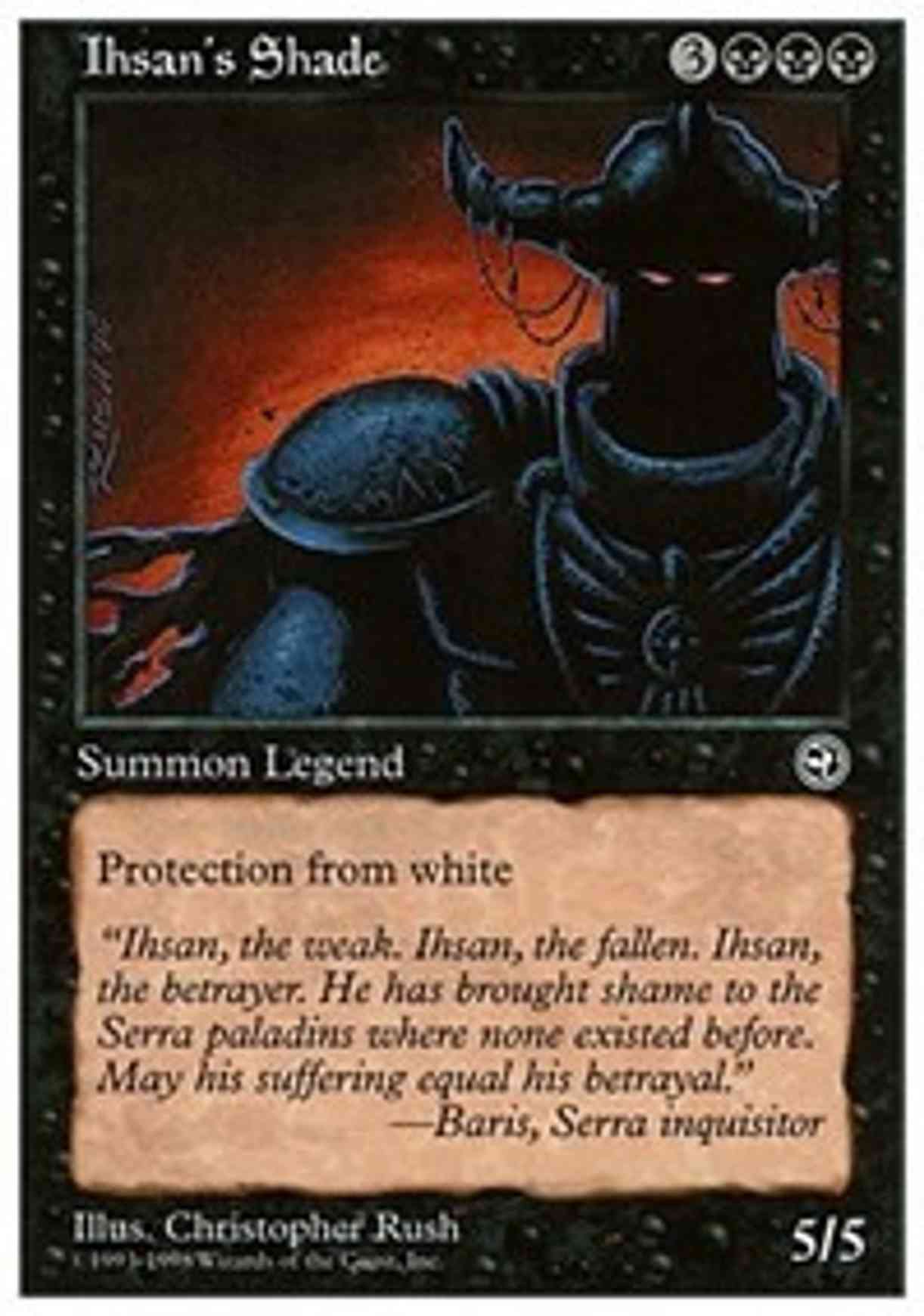 Ihsan's Shade magic card front
