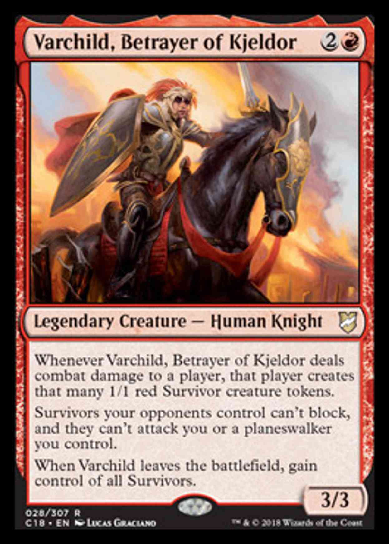Varchild, Betrayer of Kjeldor magic card front