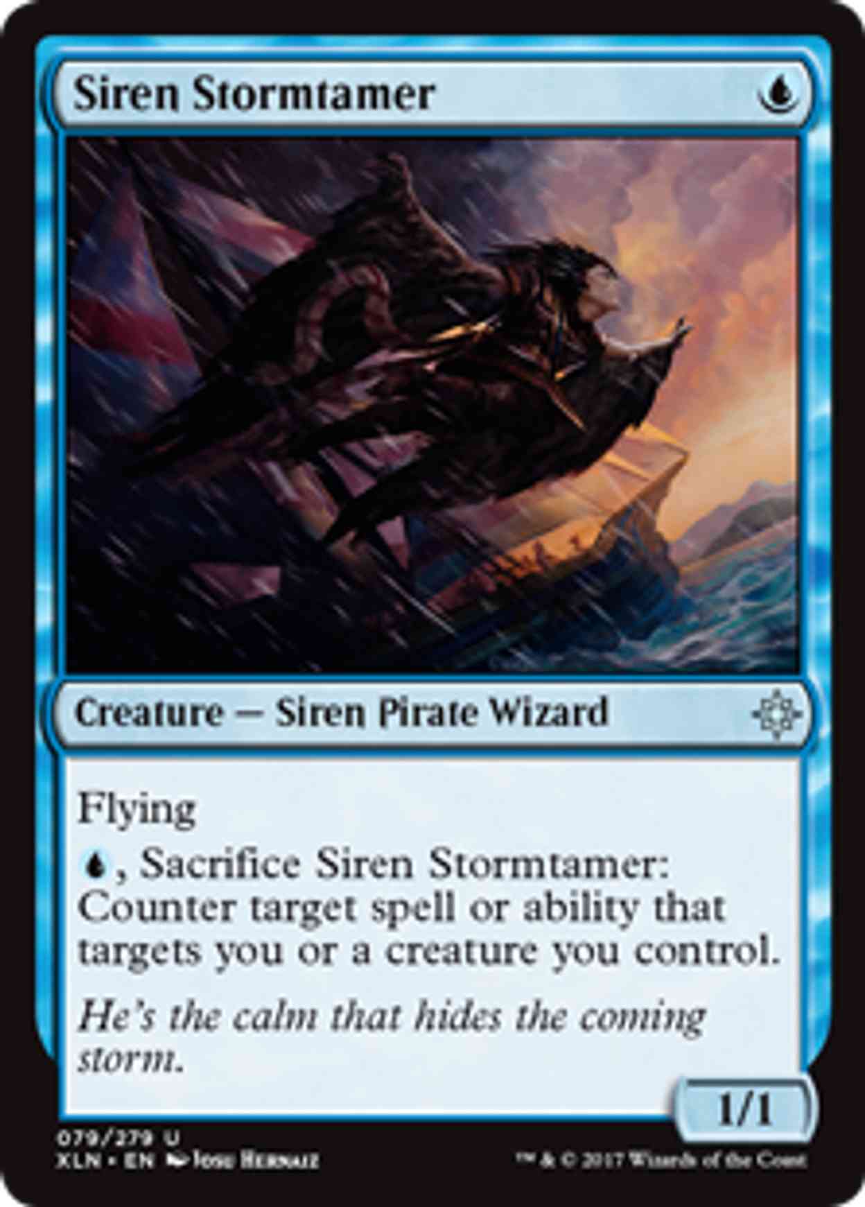 Siren Stormtamer magic card front