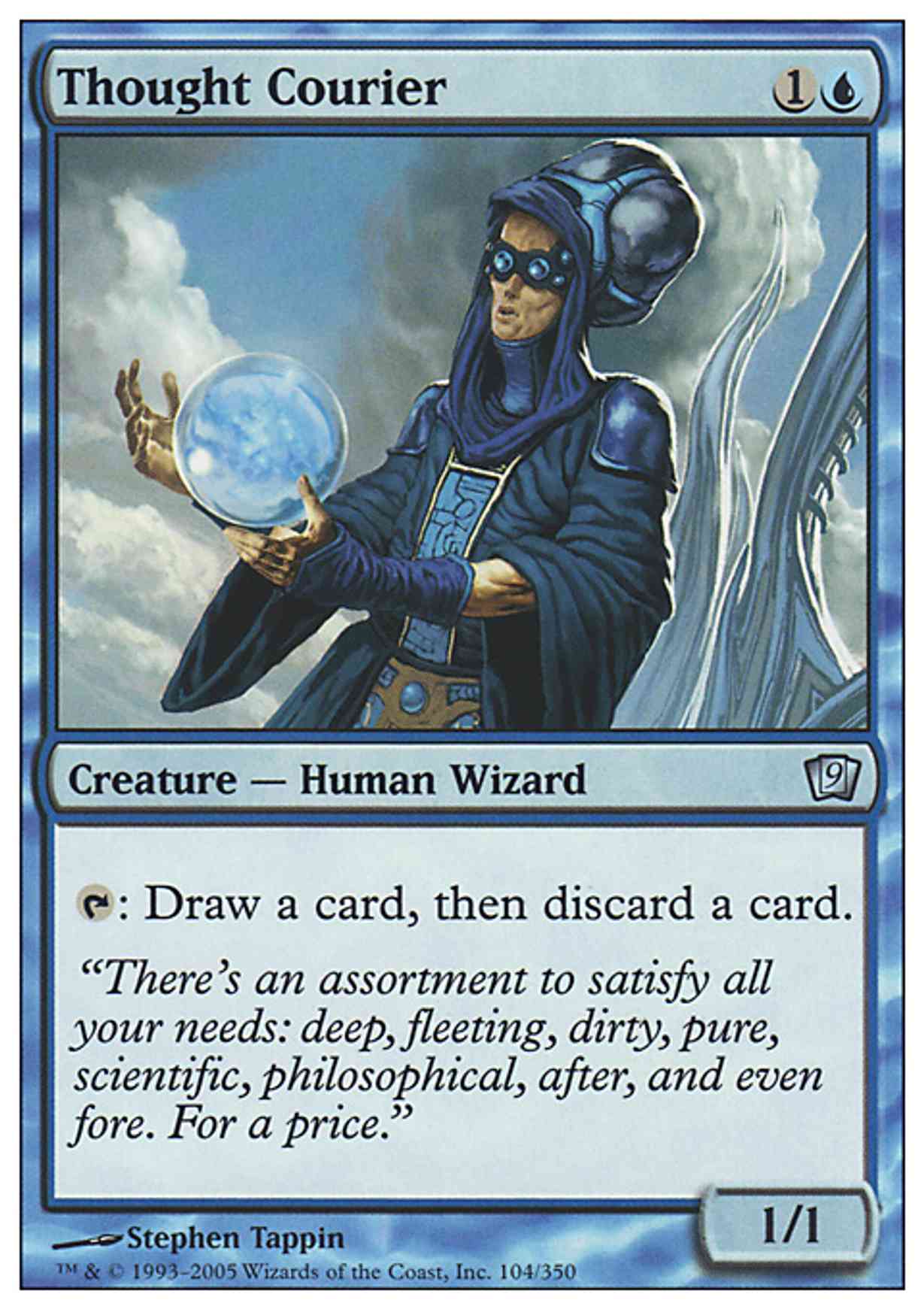 Thought Courier magic card front