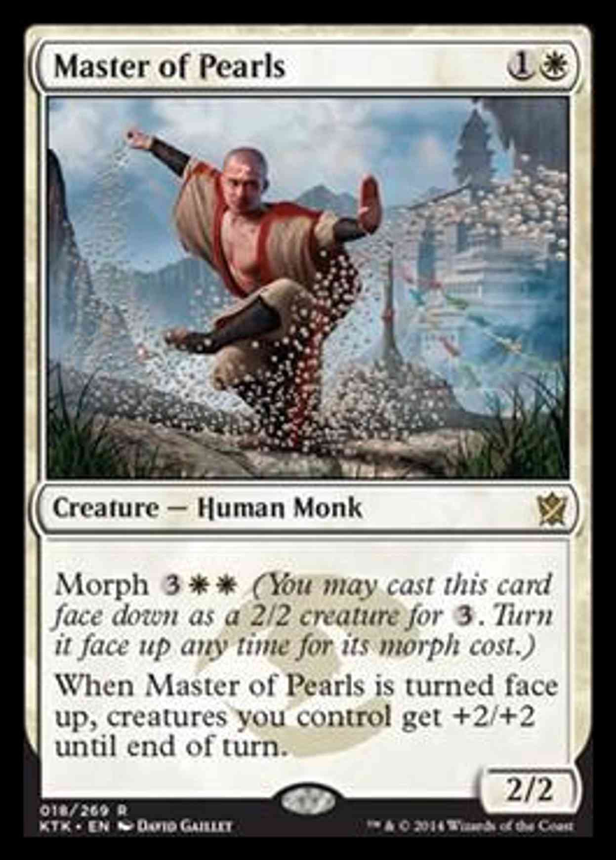 Master of Pearls magic card front