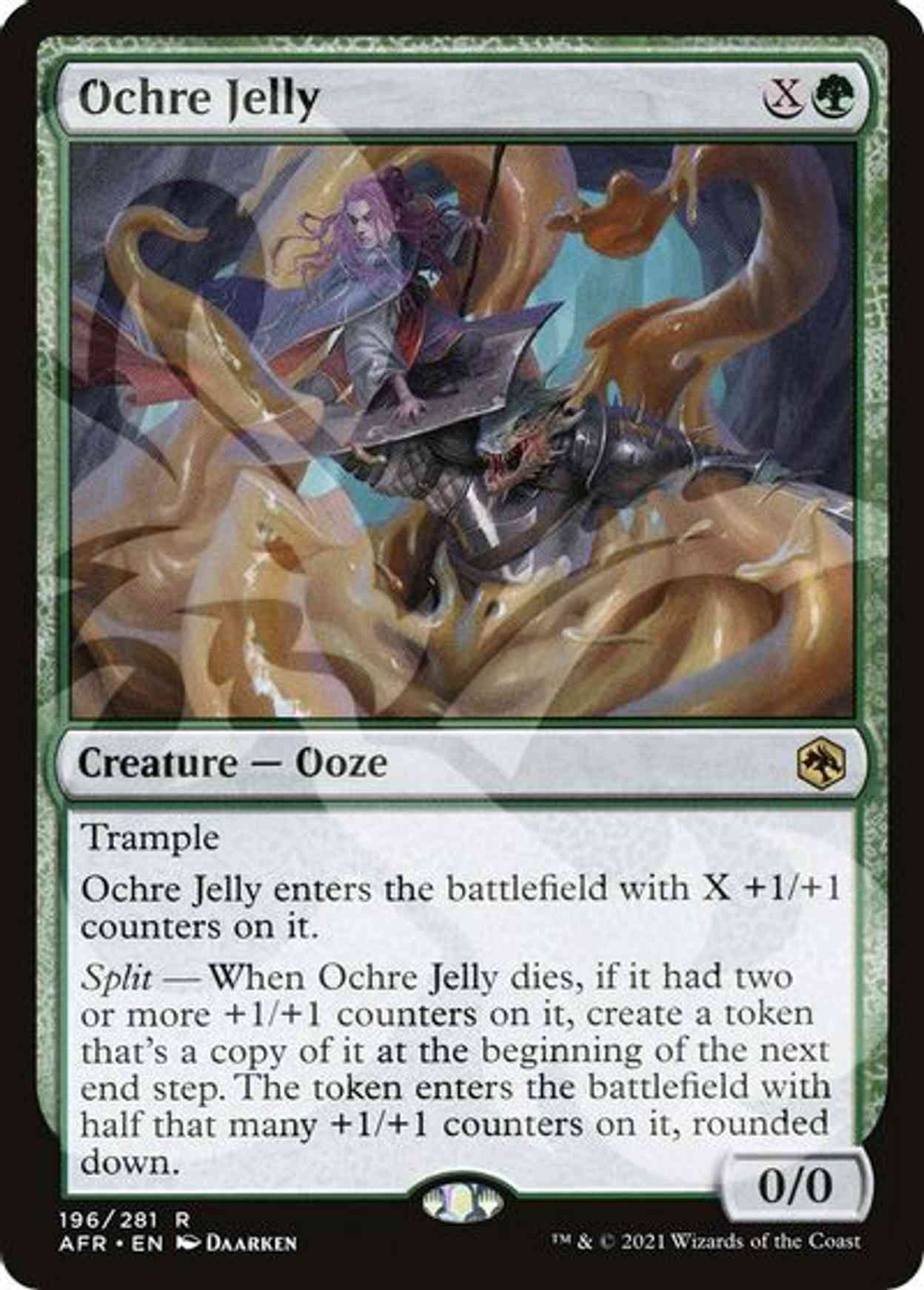 Ochre Jelly magic card front