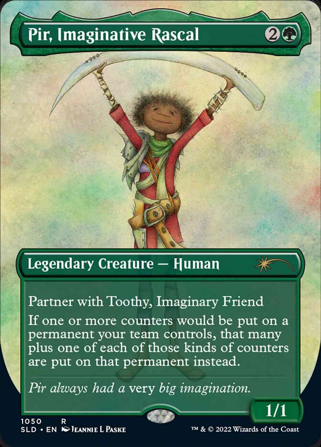 Pir, Imaginative Rascal magic card front
