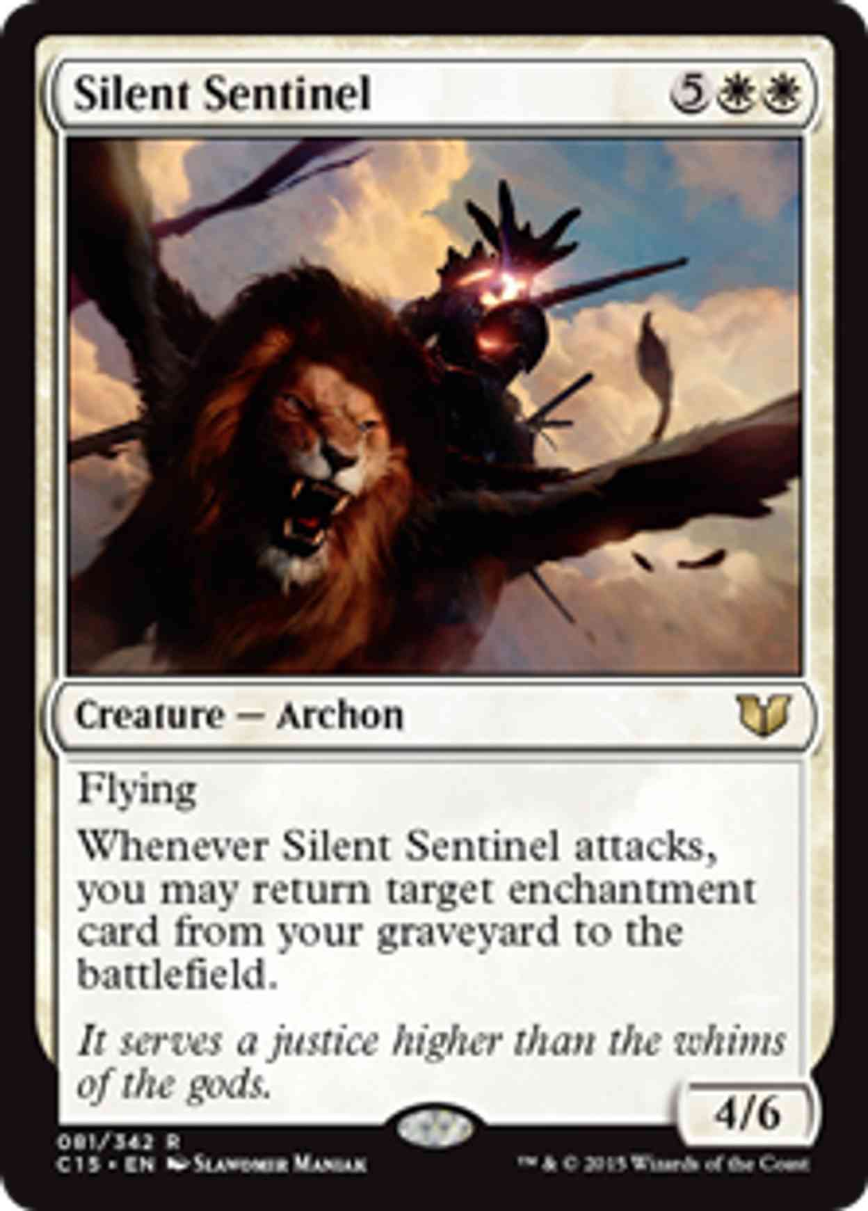 Silent Sentinel magic card front