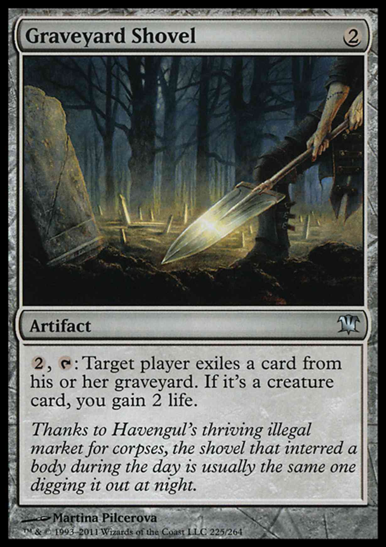 Graveyard Shovel magic card front