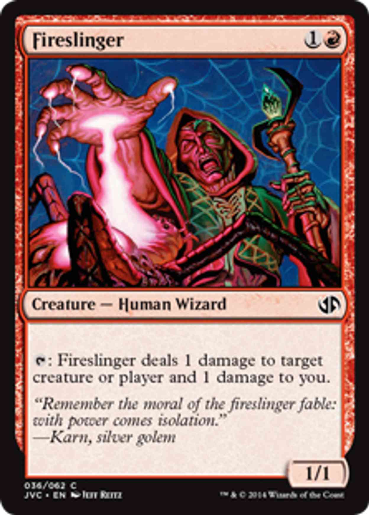 Fireslinger magic card front