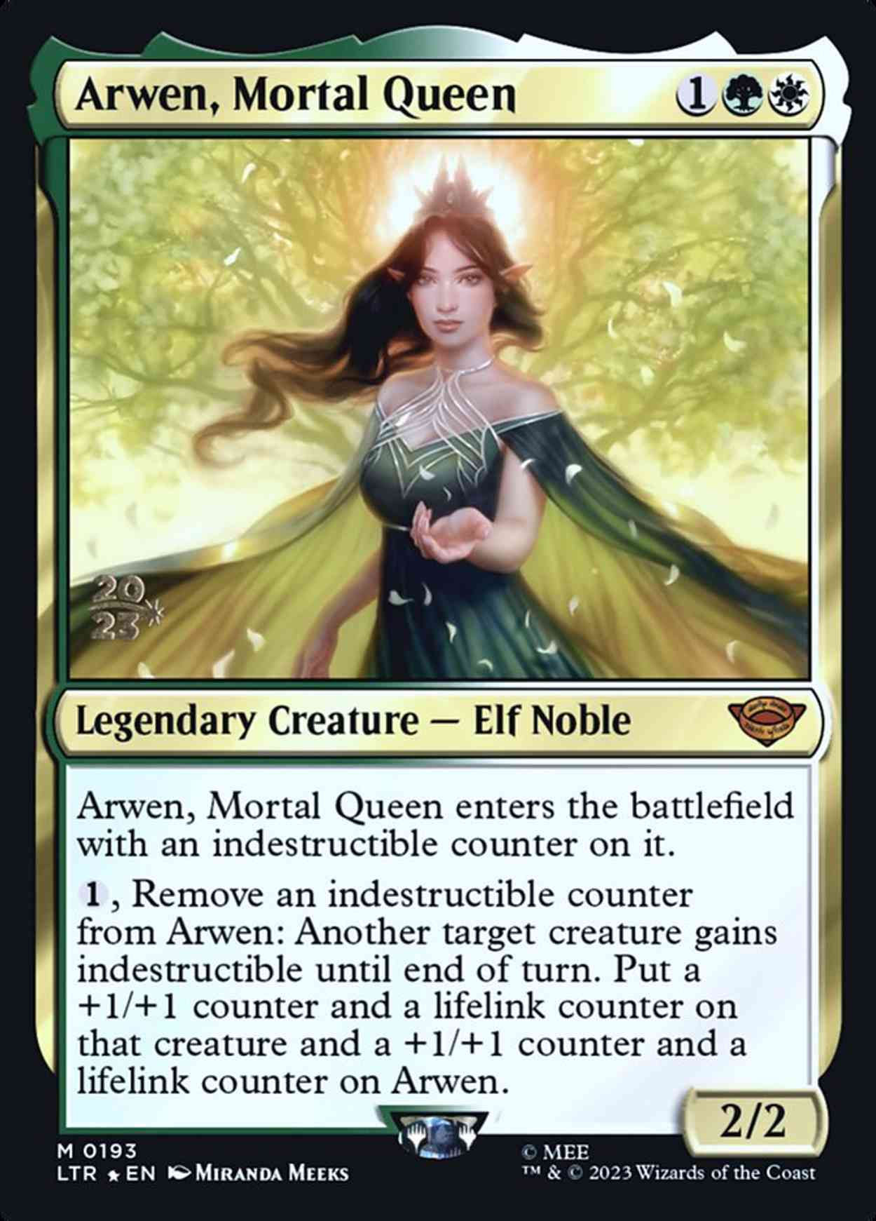 Arwen, Mortal Queen magic card front