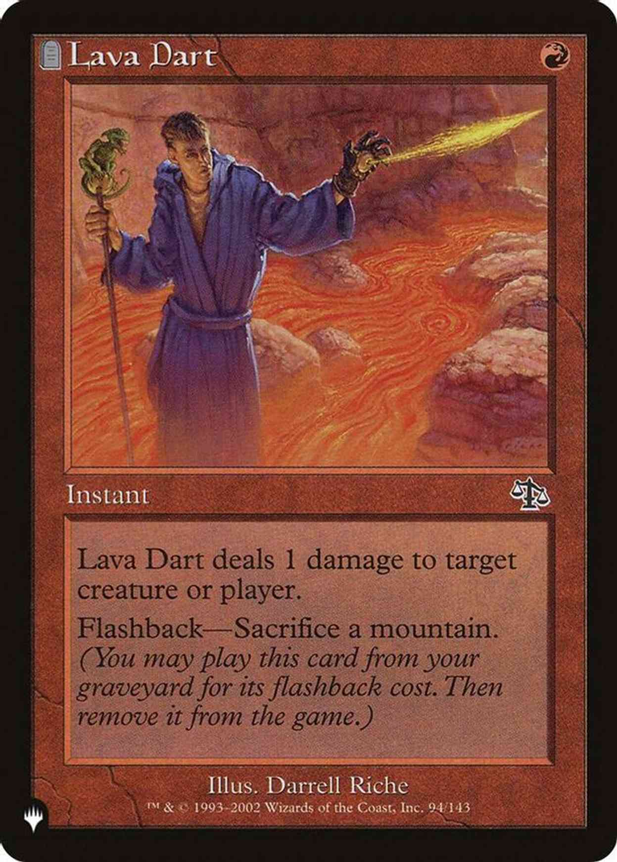 Lava Dart magic card front