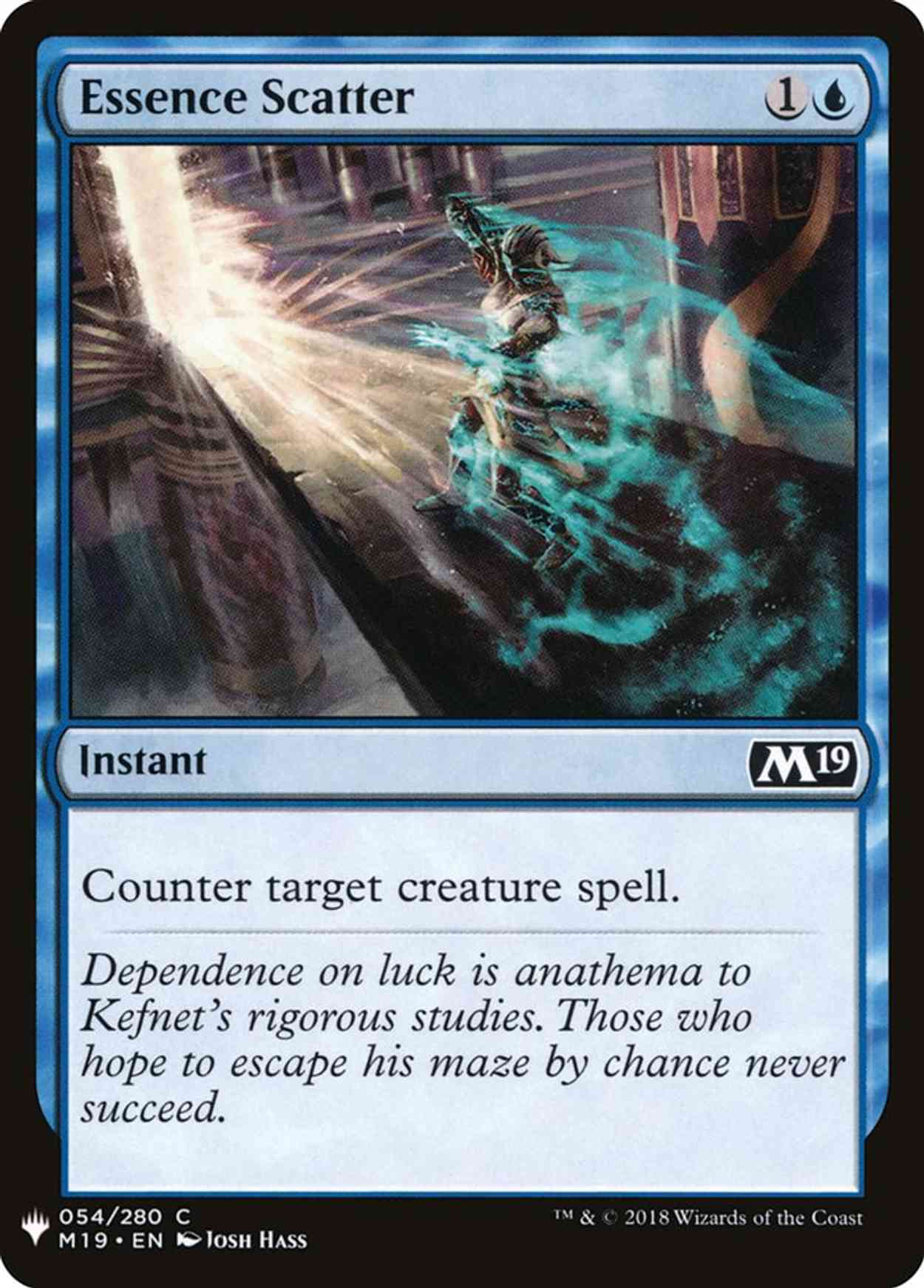 Essence Scatter magic card front