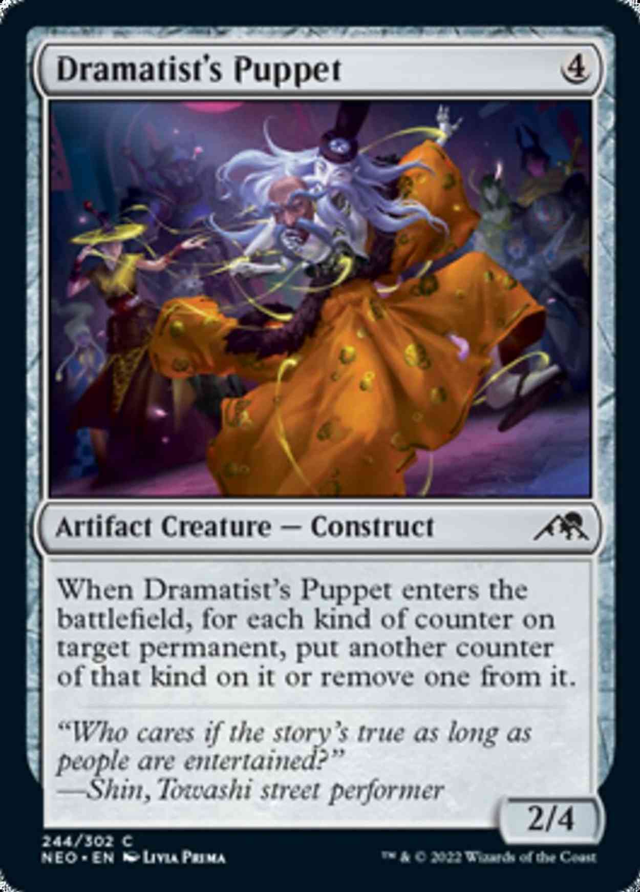 Dramatist's Puppet magic card front