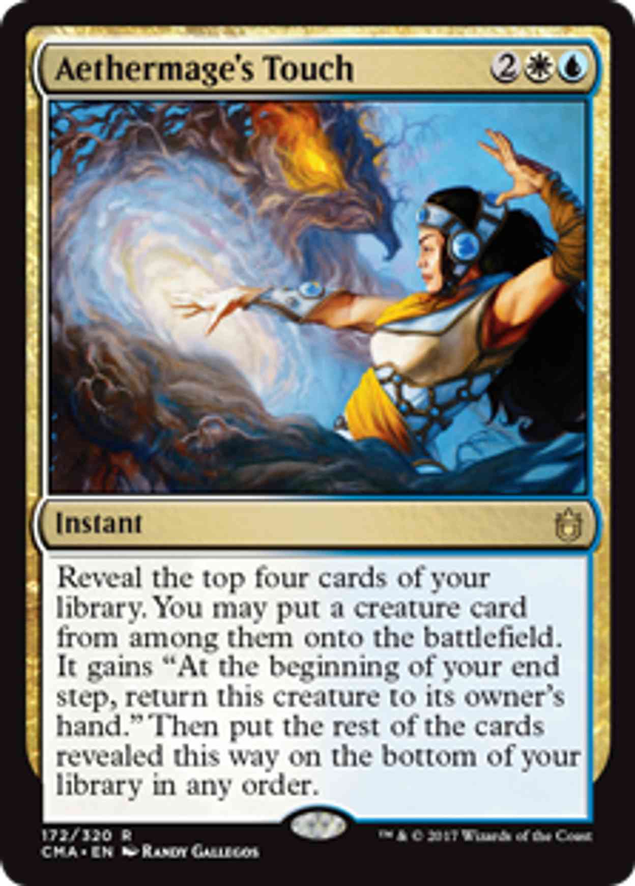 Aethermage's Touch magic card front