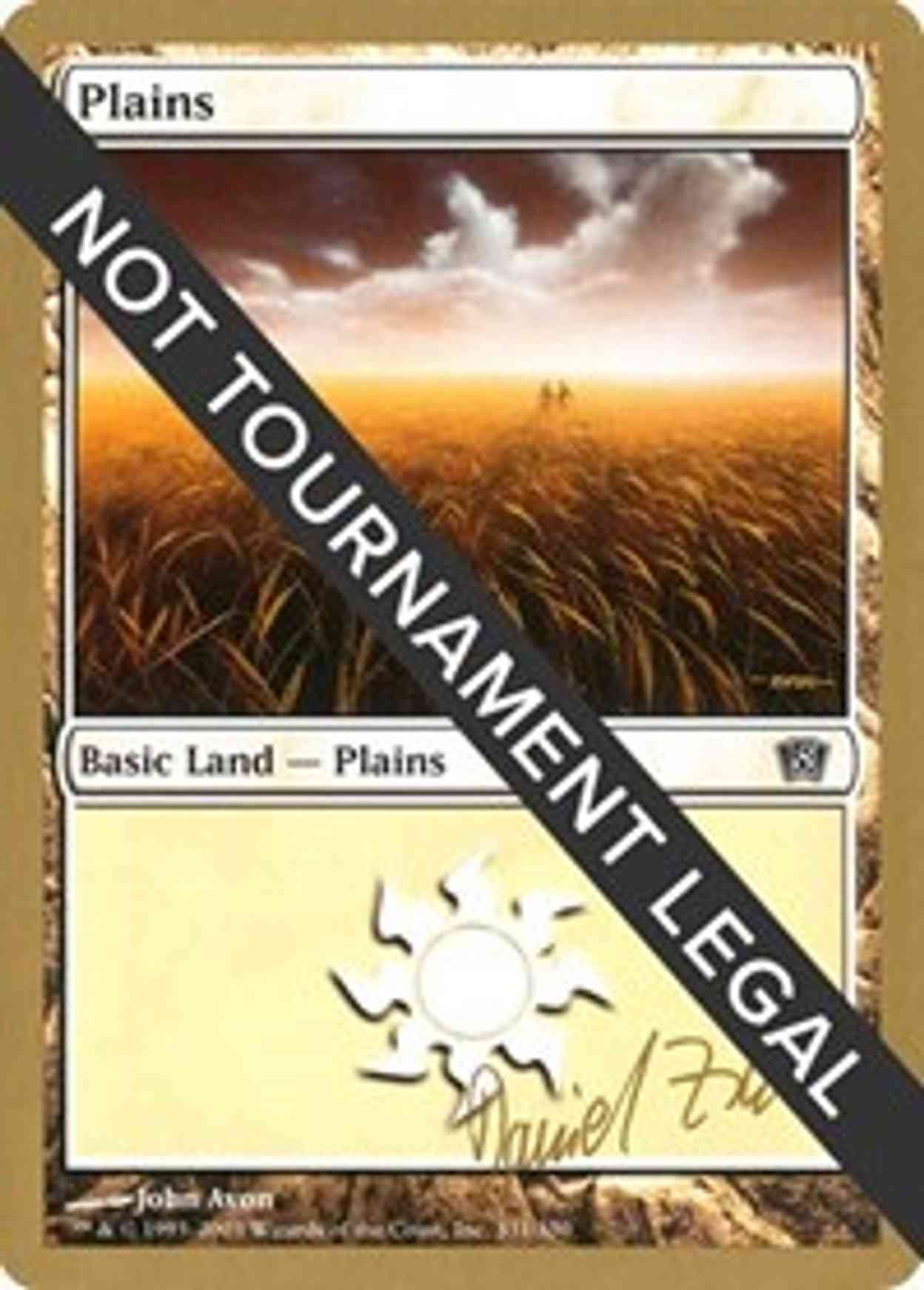 Plains (331) - 2003 Daniel Zink (8ED) magic card front