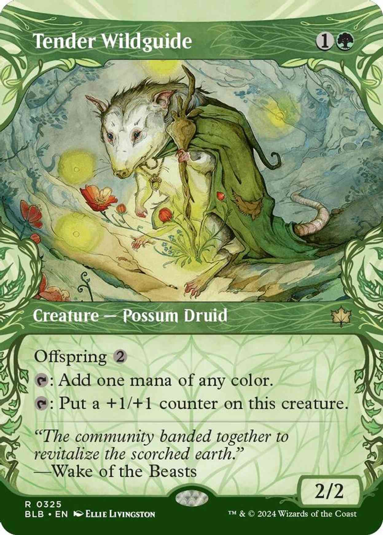 Tender Wildguide (Showcase) magic card front