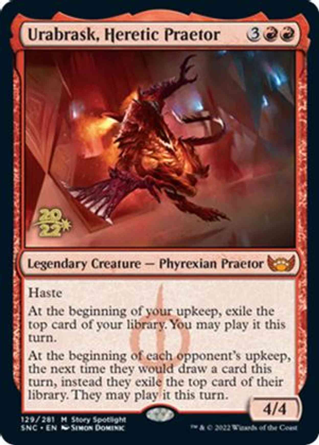 Urabrask, Heretic Praetor magic card front