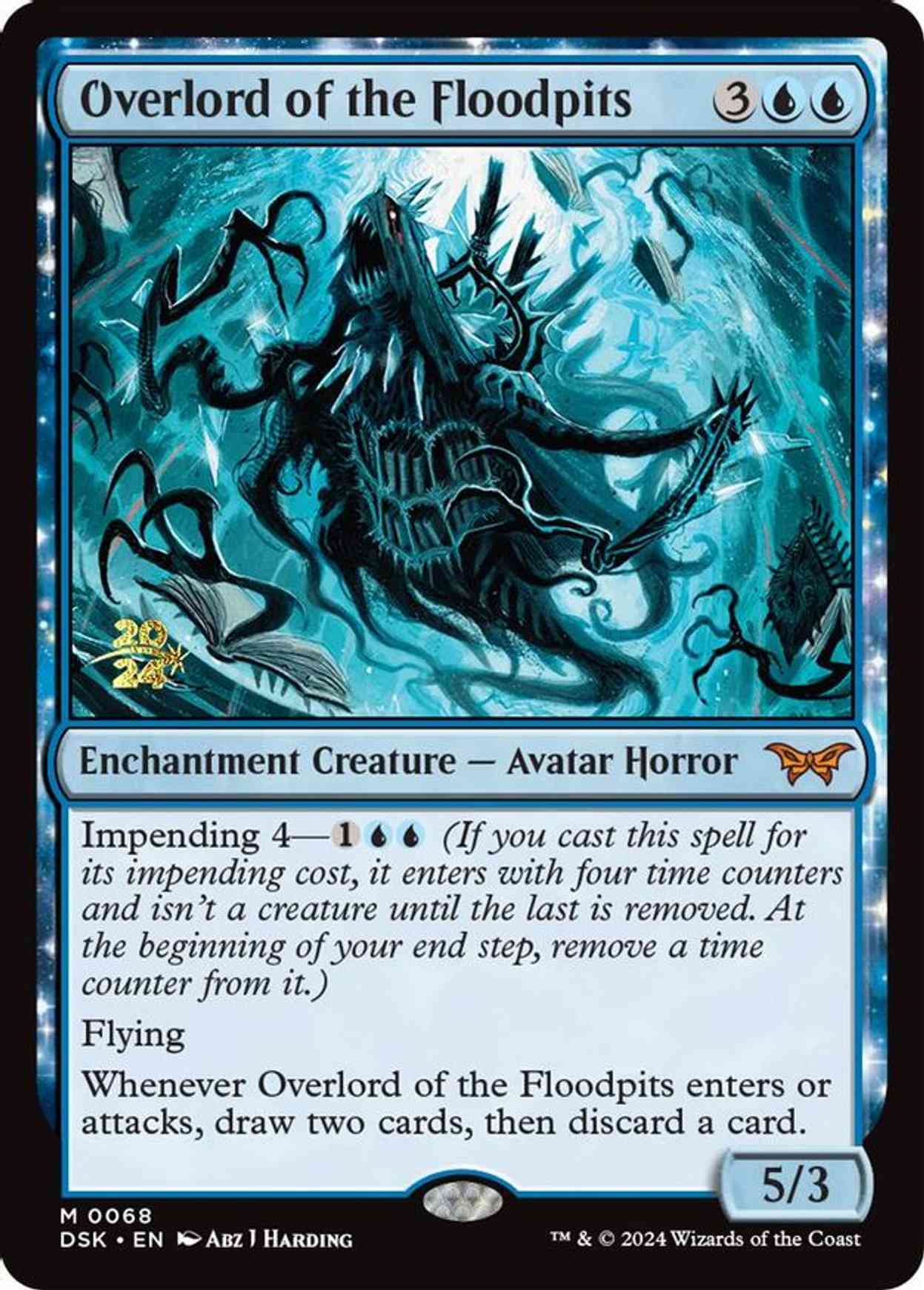 Overlord of the Floodpits magic card front