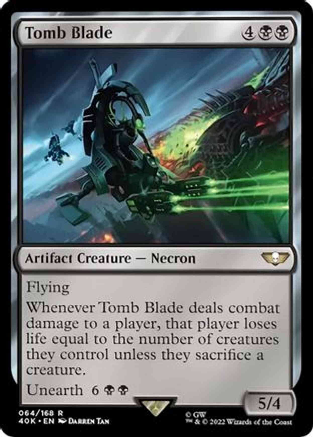 Tomb Blade (Surge Foil) magic card front