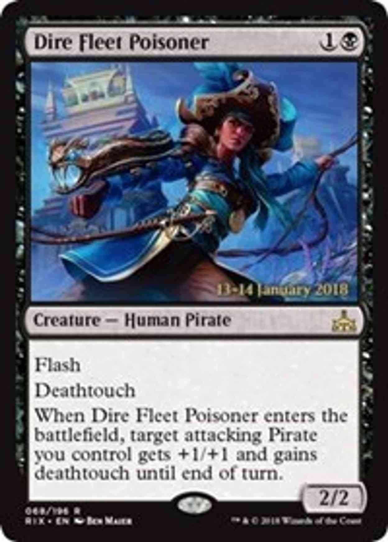 Dire Fleet Poisoner magic card front