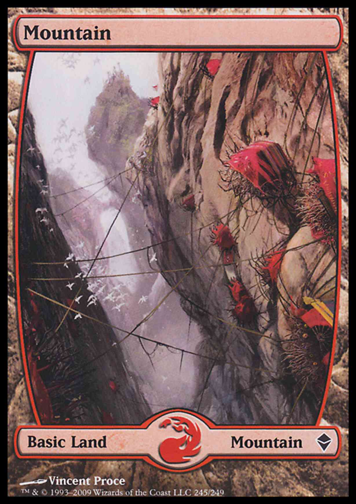 Mountain (245) - Full Art magic card front