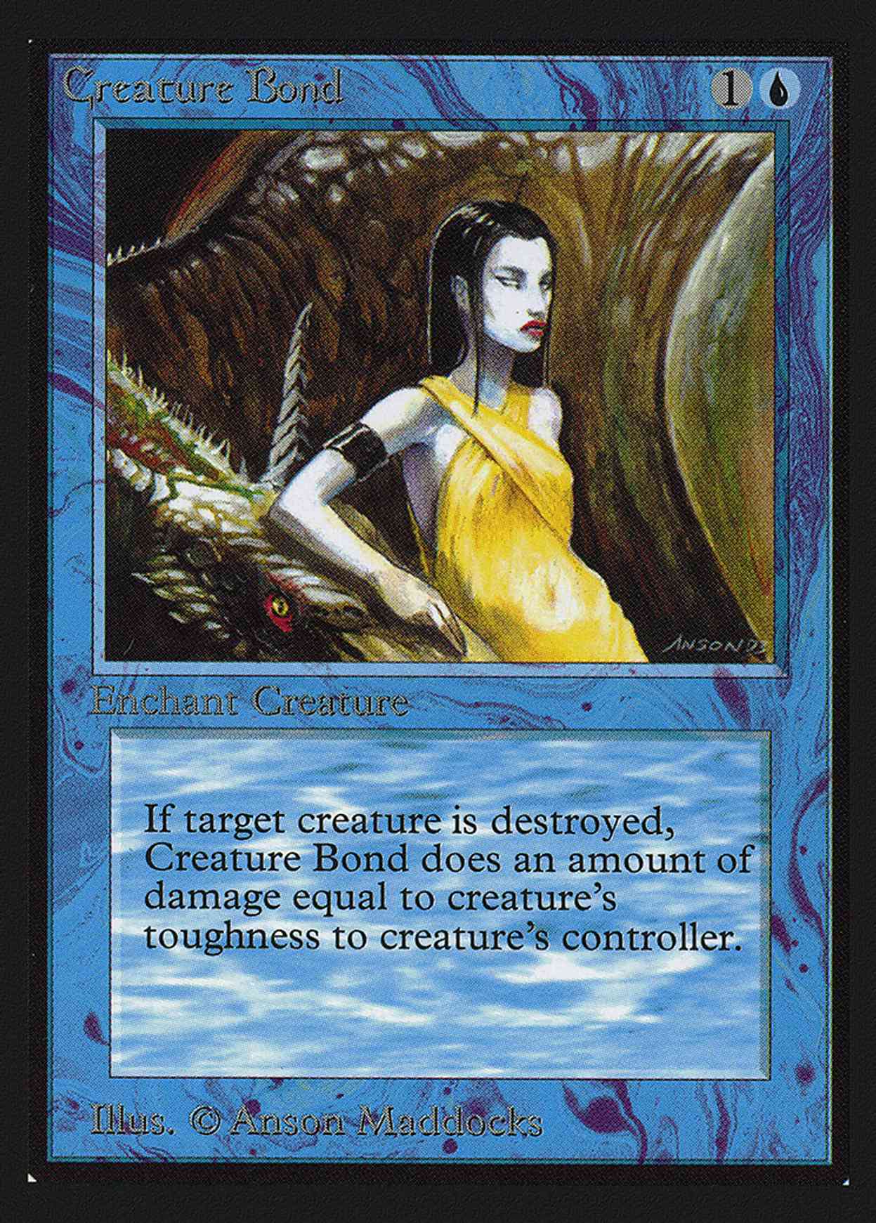 Creature Bond (IE) magic card front