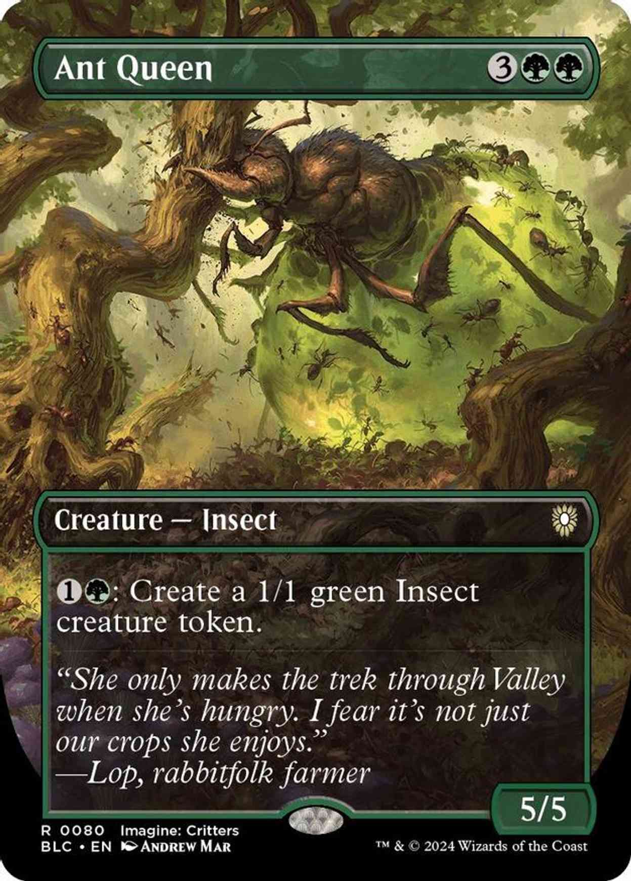 Ant Queen (Borderless) magic card front