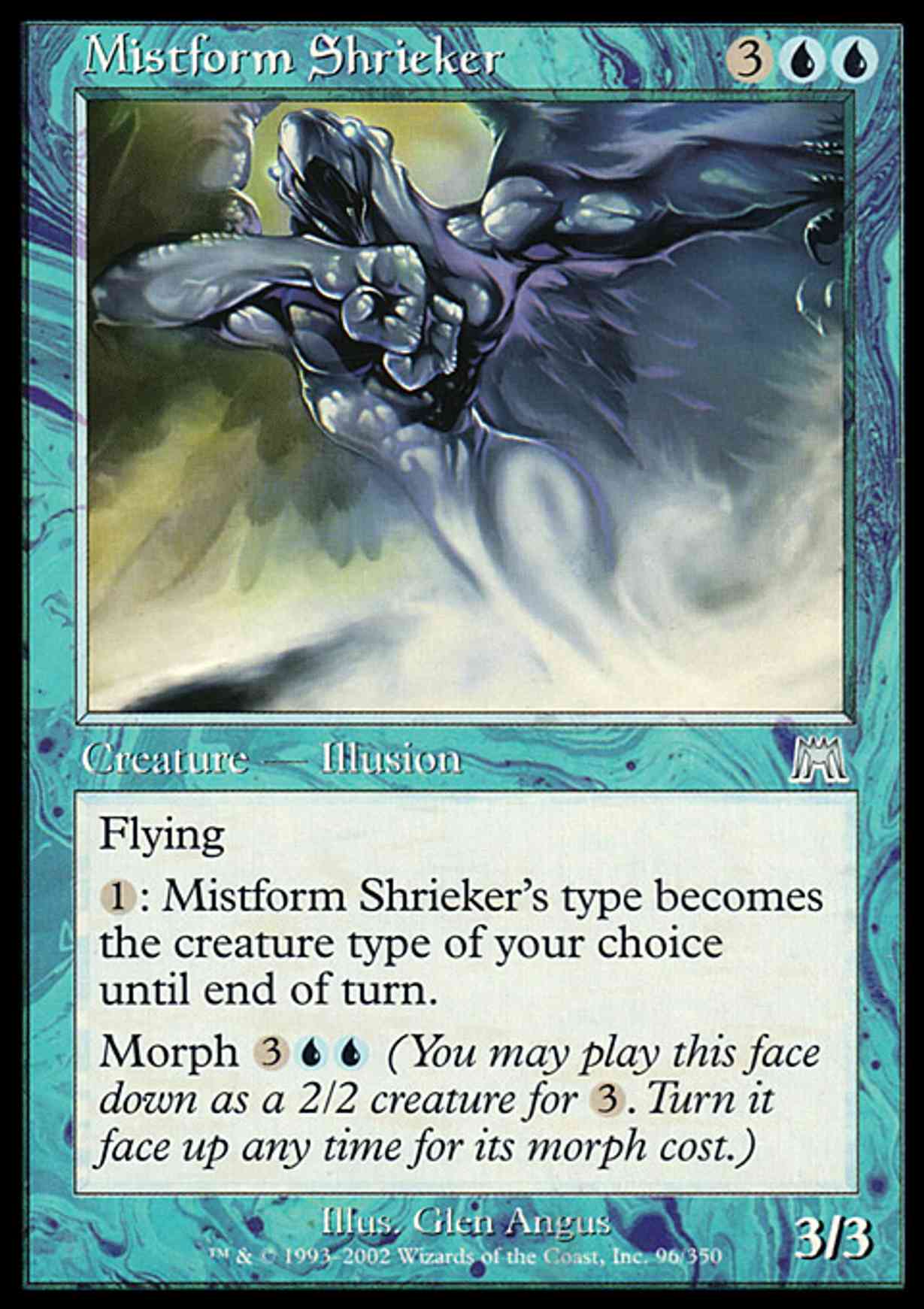 Mistform Shrieker magic card front