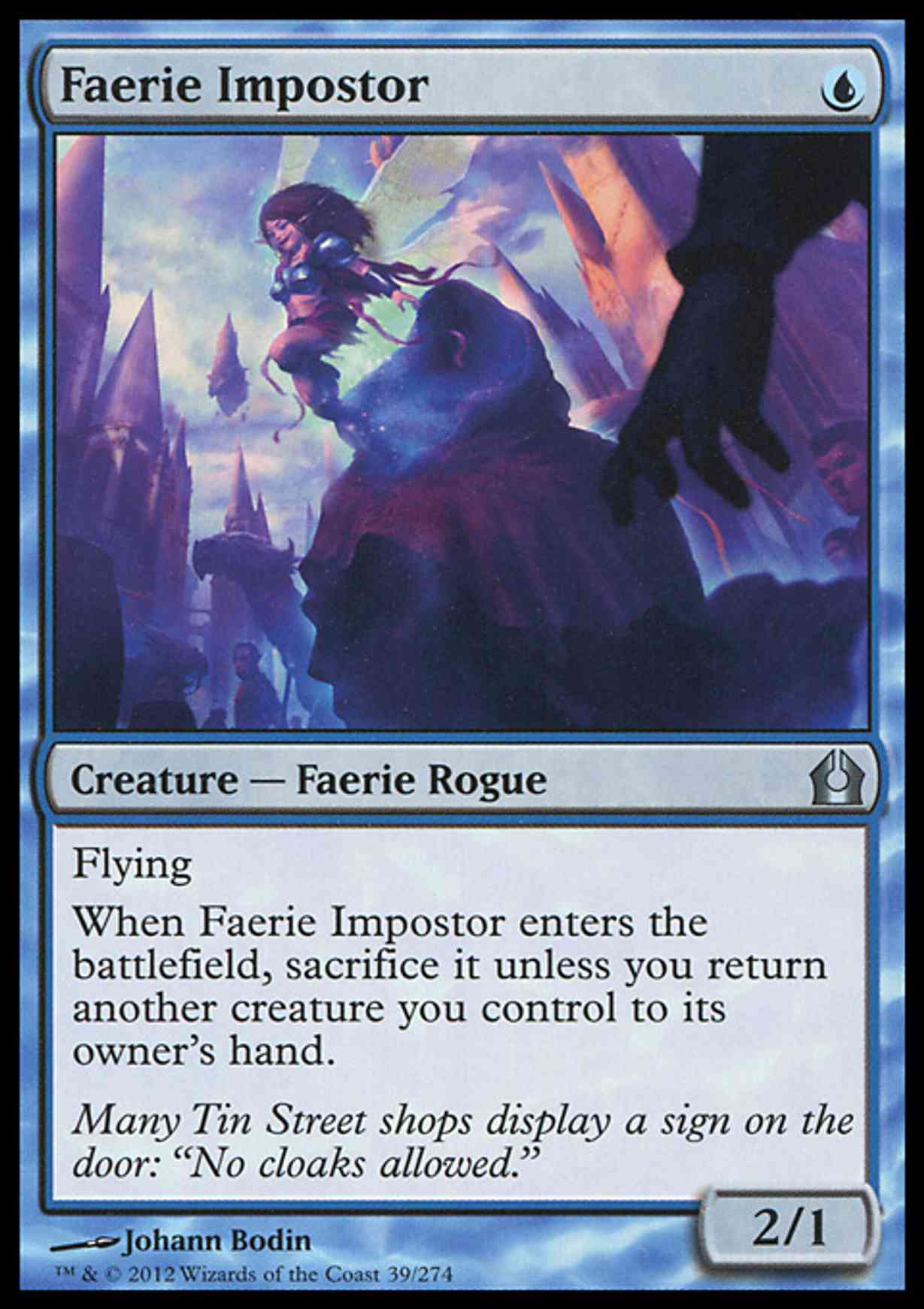 Faerie Impostor magic card front