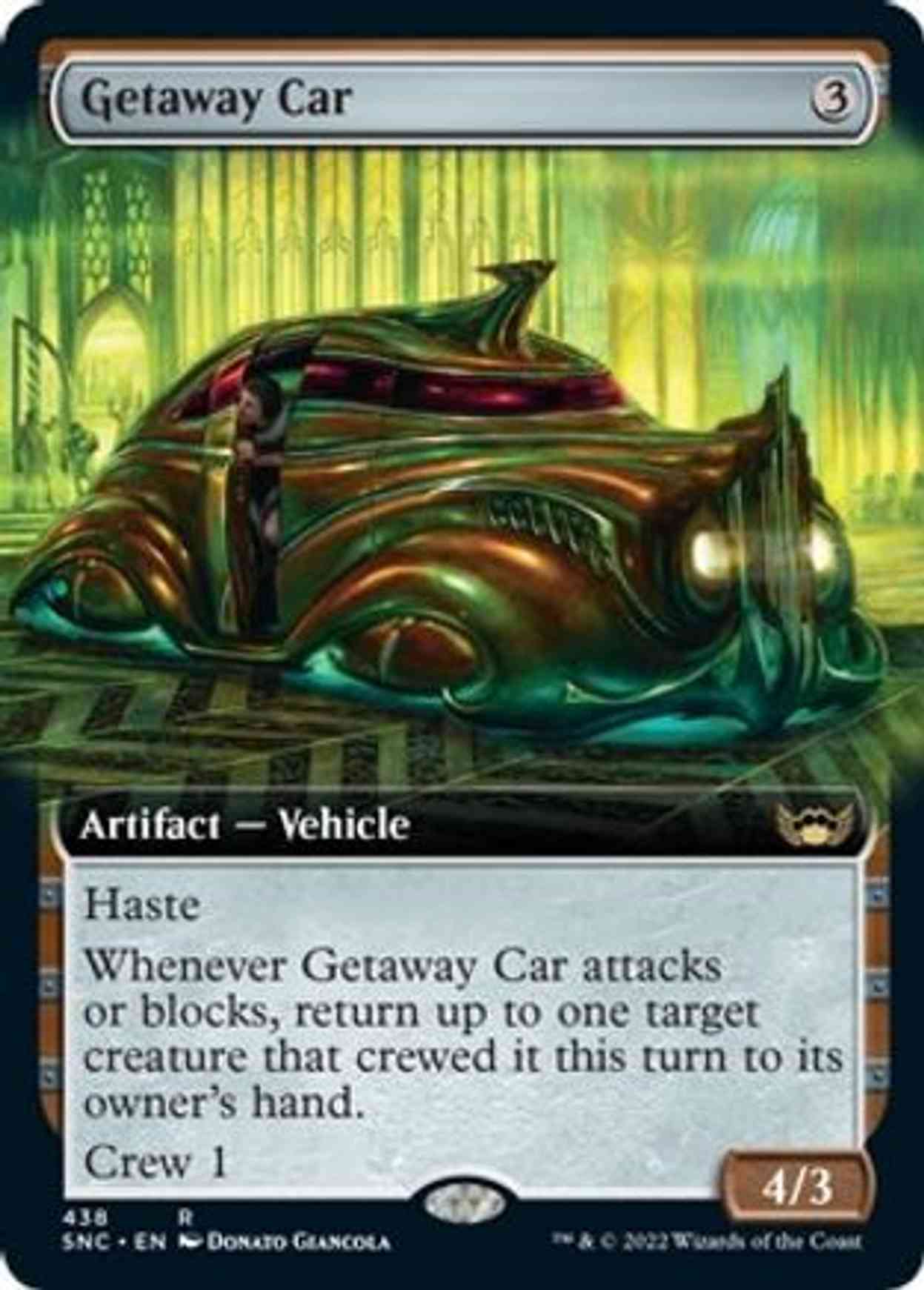 Getaway Car (Extended Art) magic card front