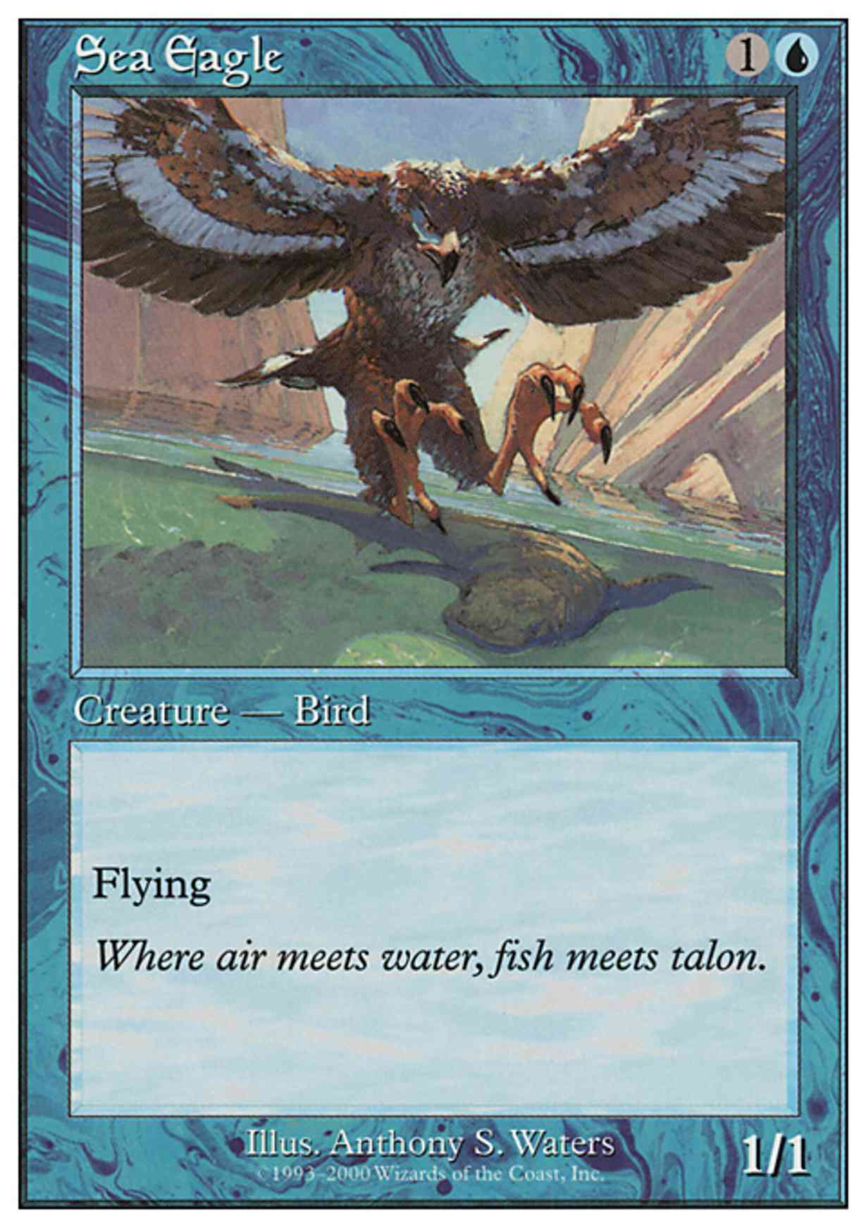 Sea Eagle magic card front