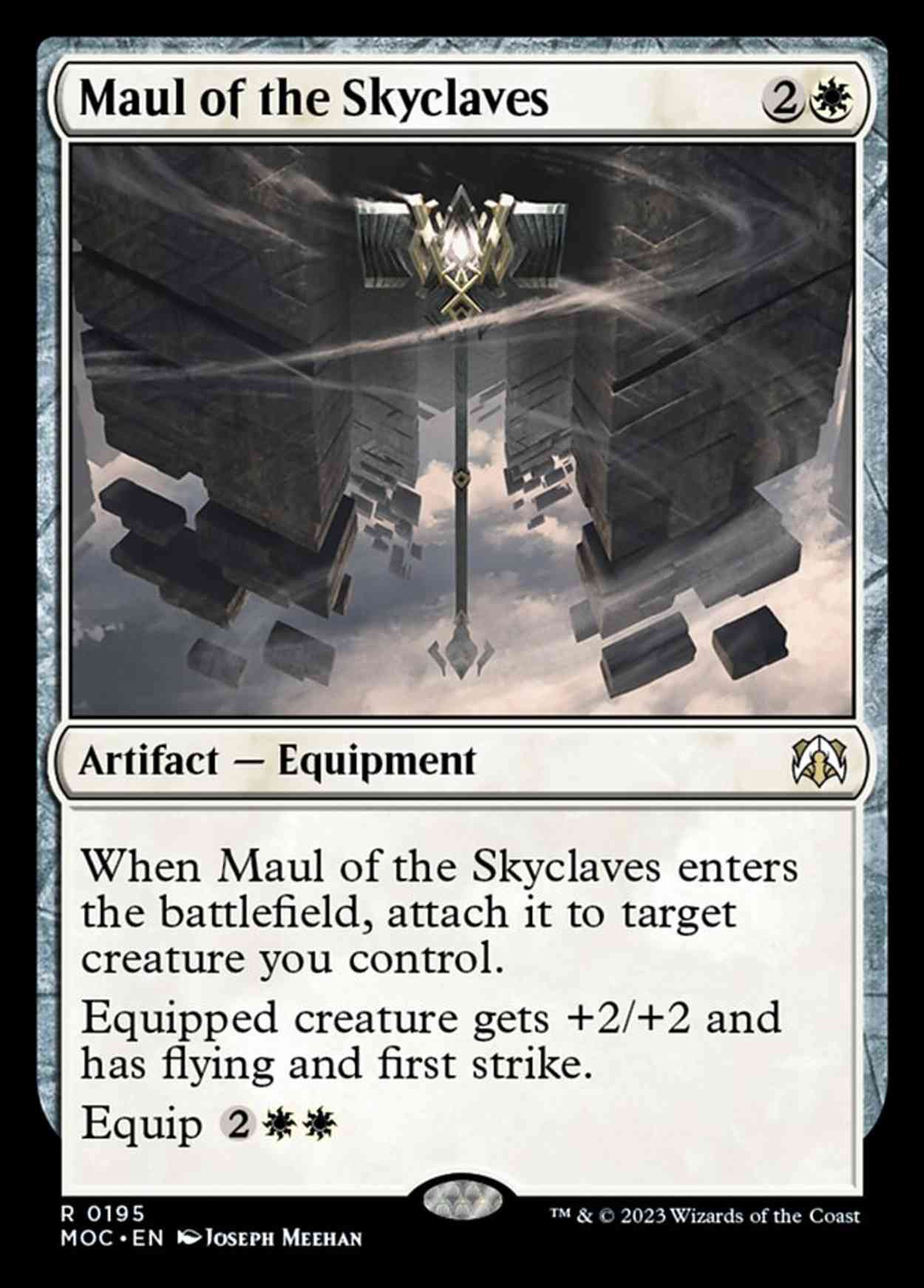 Maul of the Skyclaves magic card front