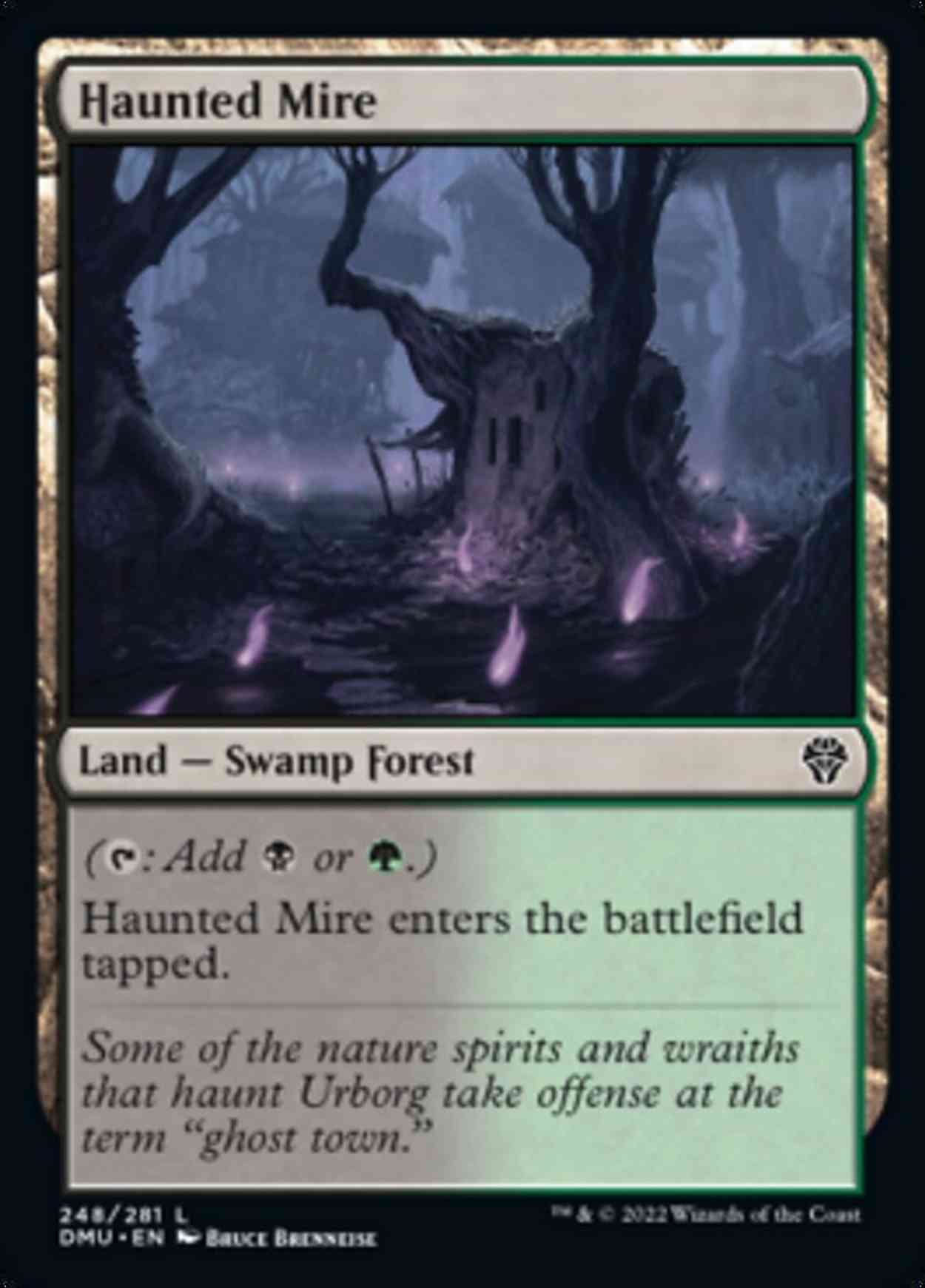 Haunted Mire magic card front