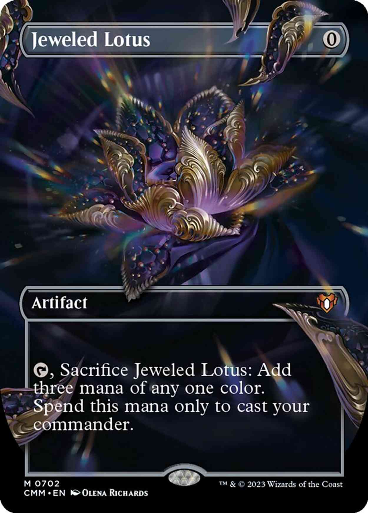 Jeweled Lotus (Borderless) magic card front