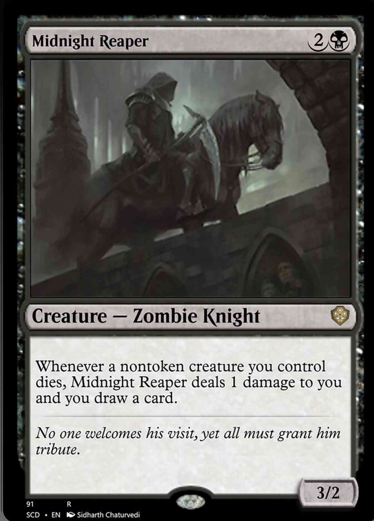 Midnight Reaper magic card front