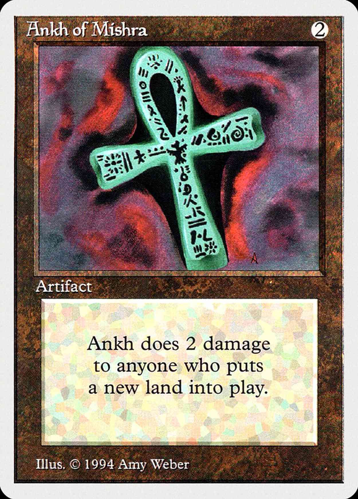Ankh of Mishra magic card front