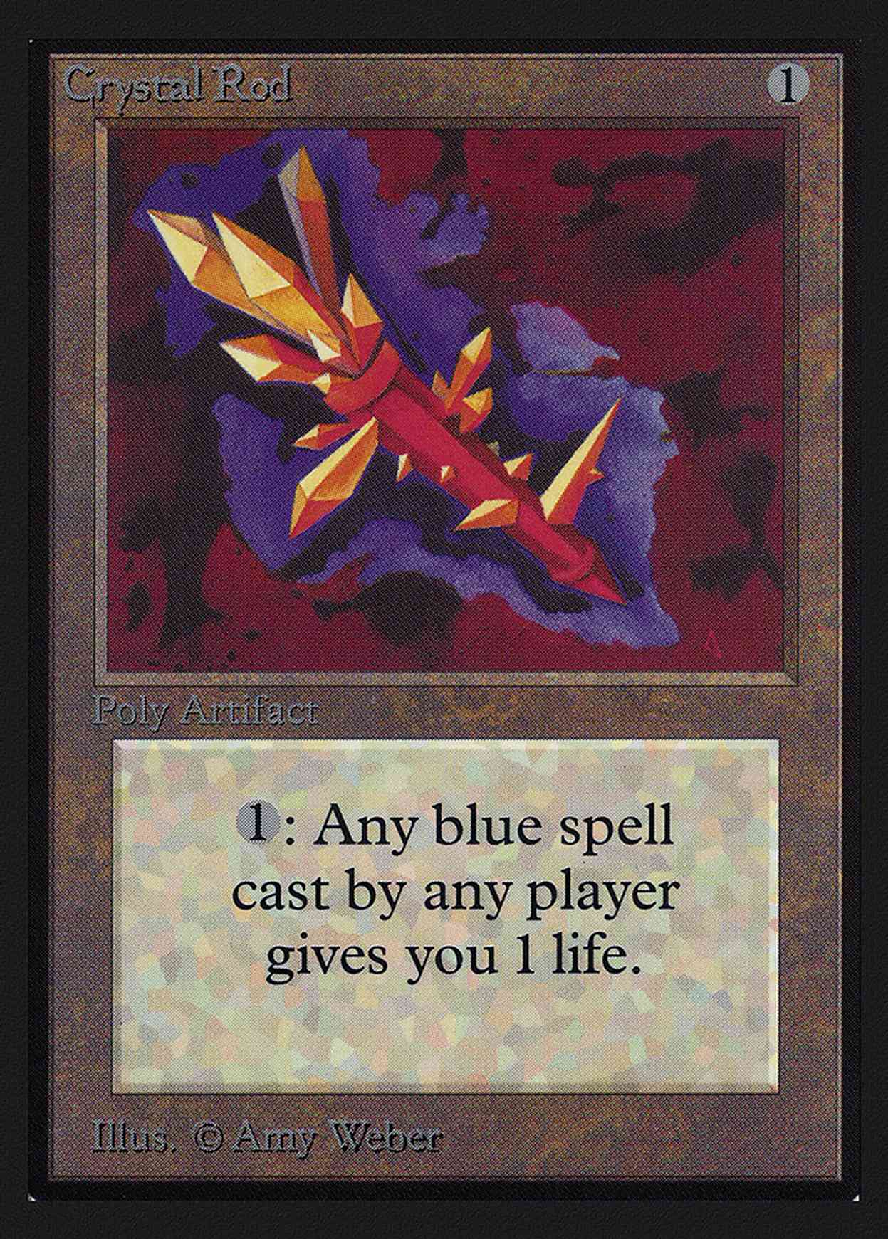 Crystal Rod (IE) magic card front