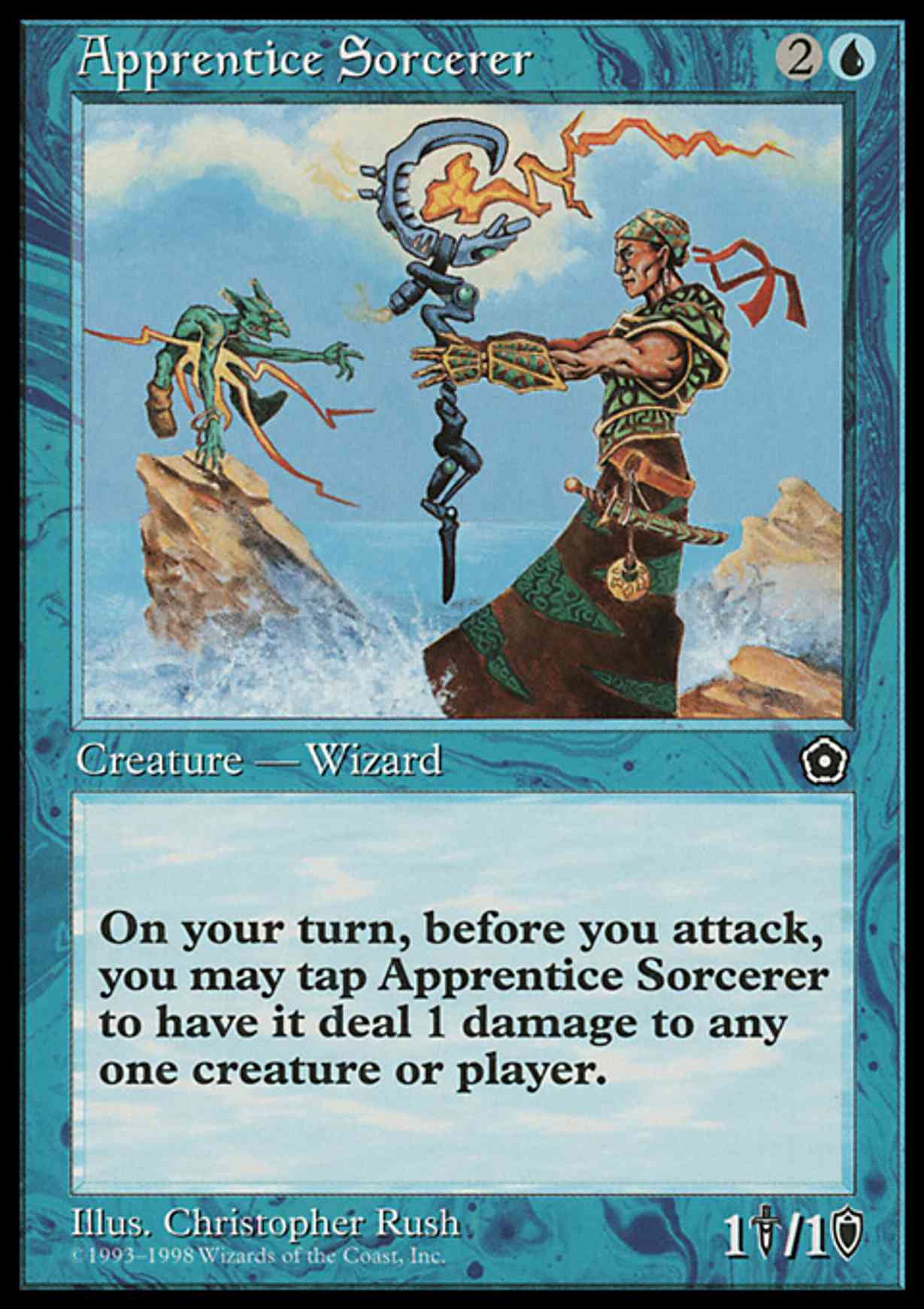 Apprentice Sorcerer magic card front