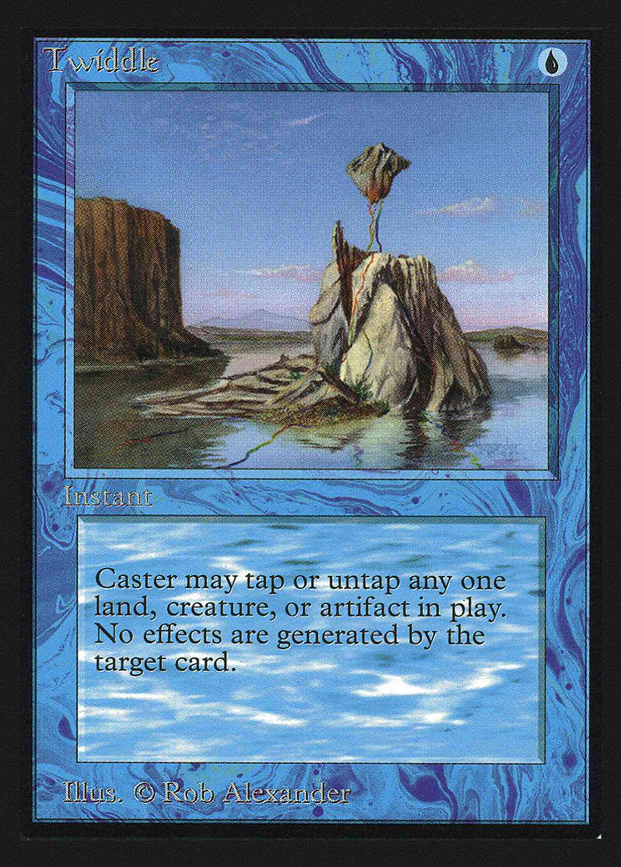 Twiddle (IE) magic card front
