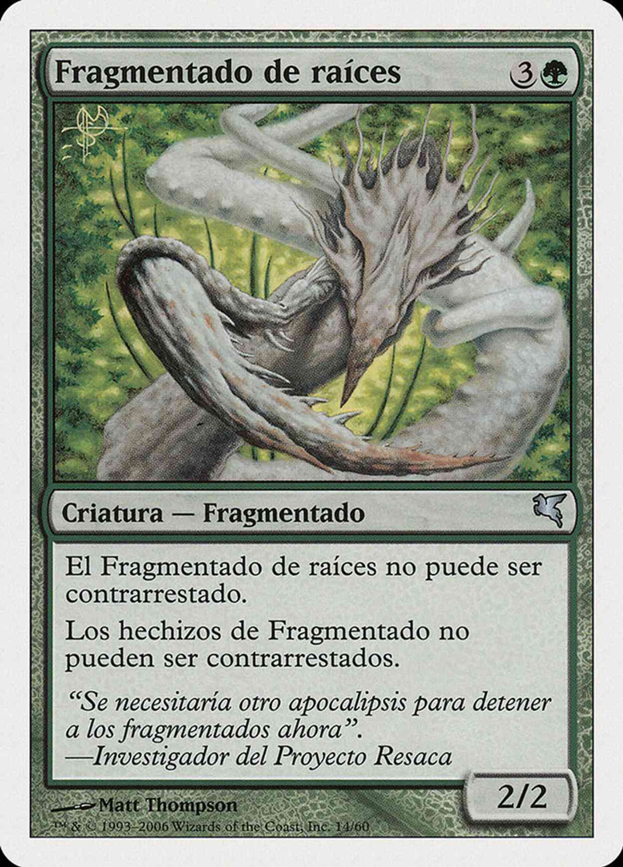 Root Sliver (Retro Frame) magic card front