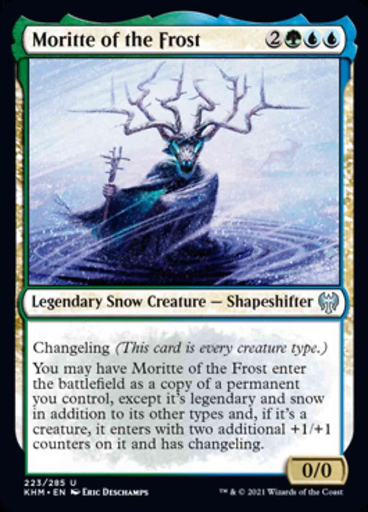 Moritte of the Frost magic card front