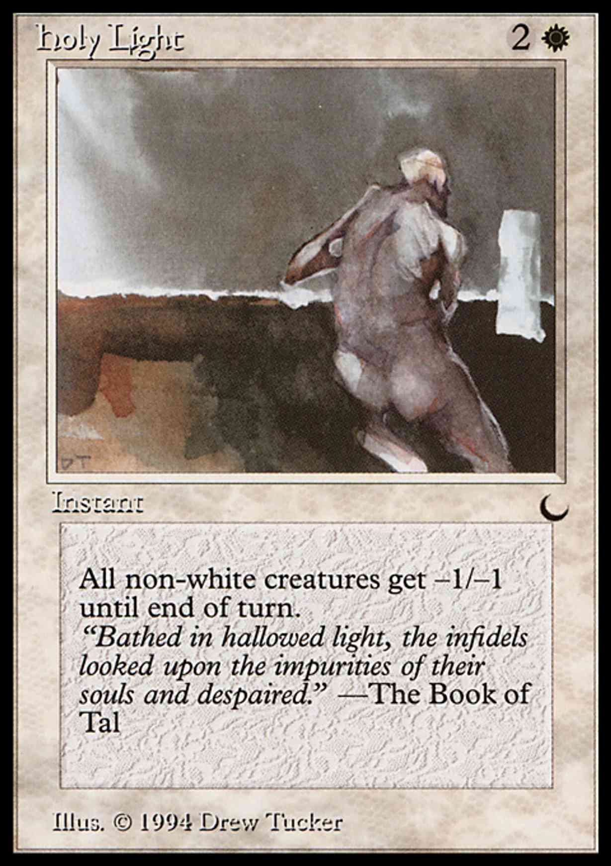 Holy Light magic card front