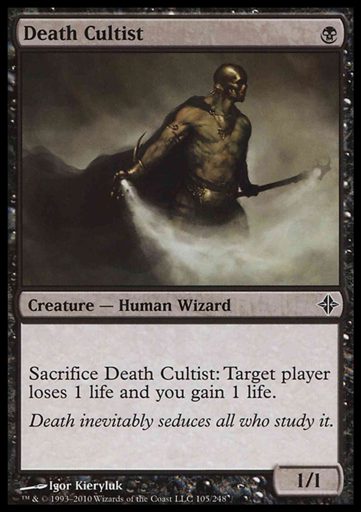 Death Cultist magic card front