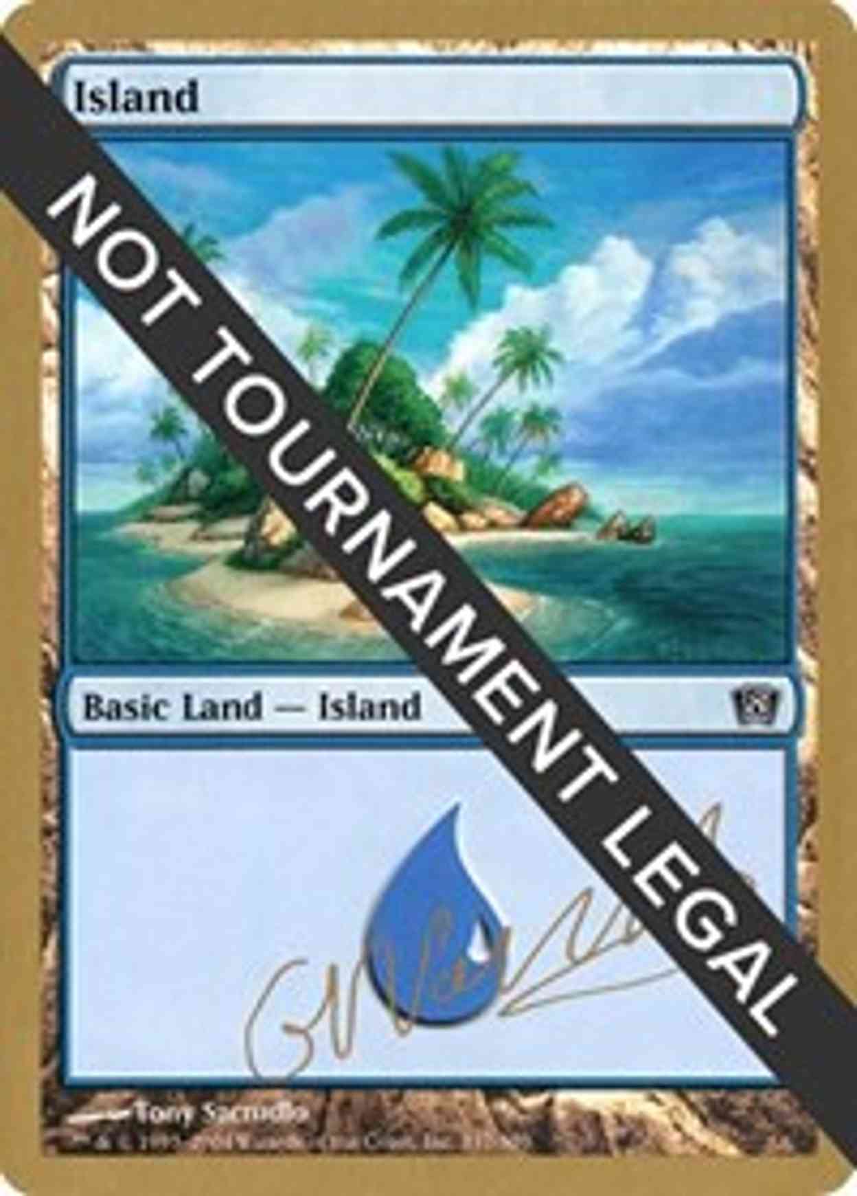 Island (337) - 2004 Gabriel Nassif (8ED) magic card front