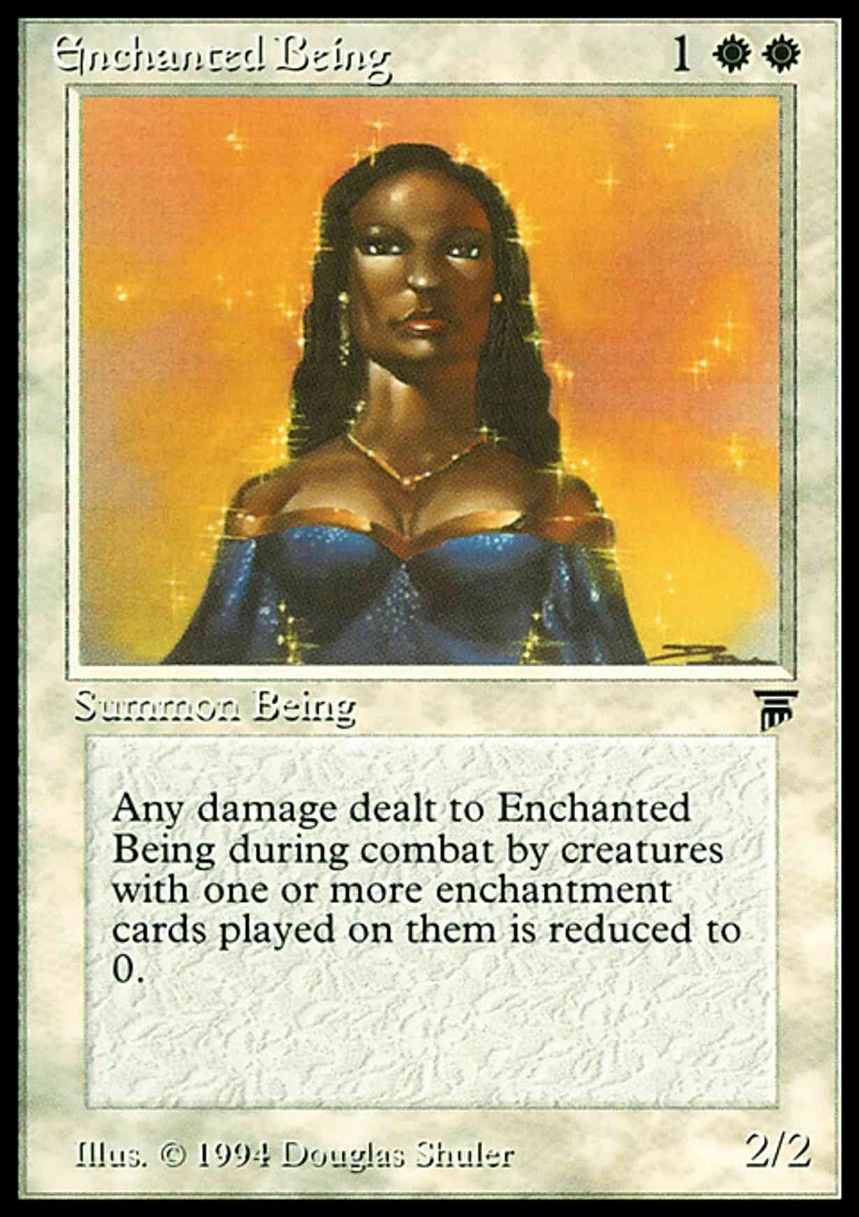 Enchanted Being magic card front
