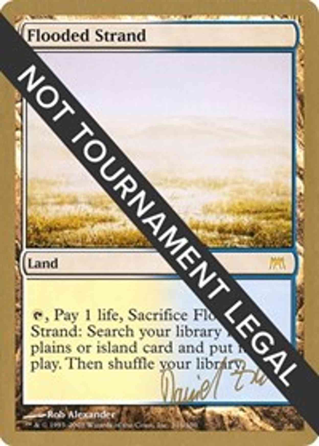 Flooded Strand - 2003 Daniel Zink (ONS) magic card front