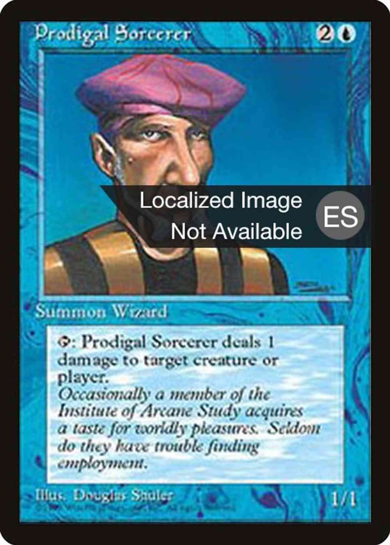Prodigal Sorcerer magic card front
