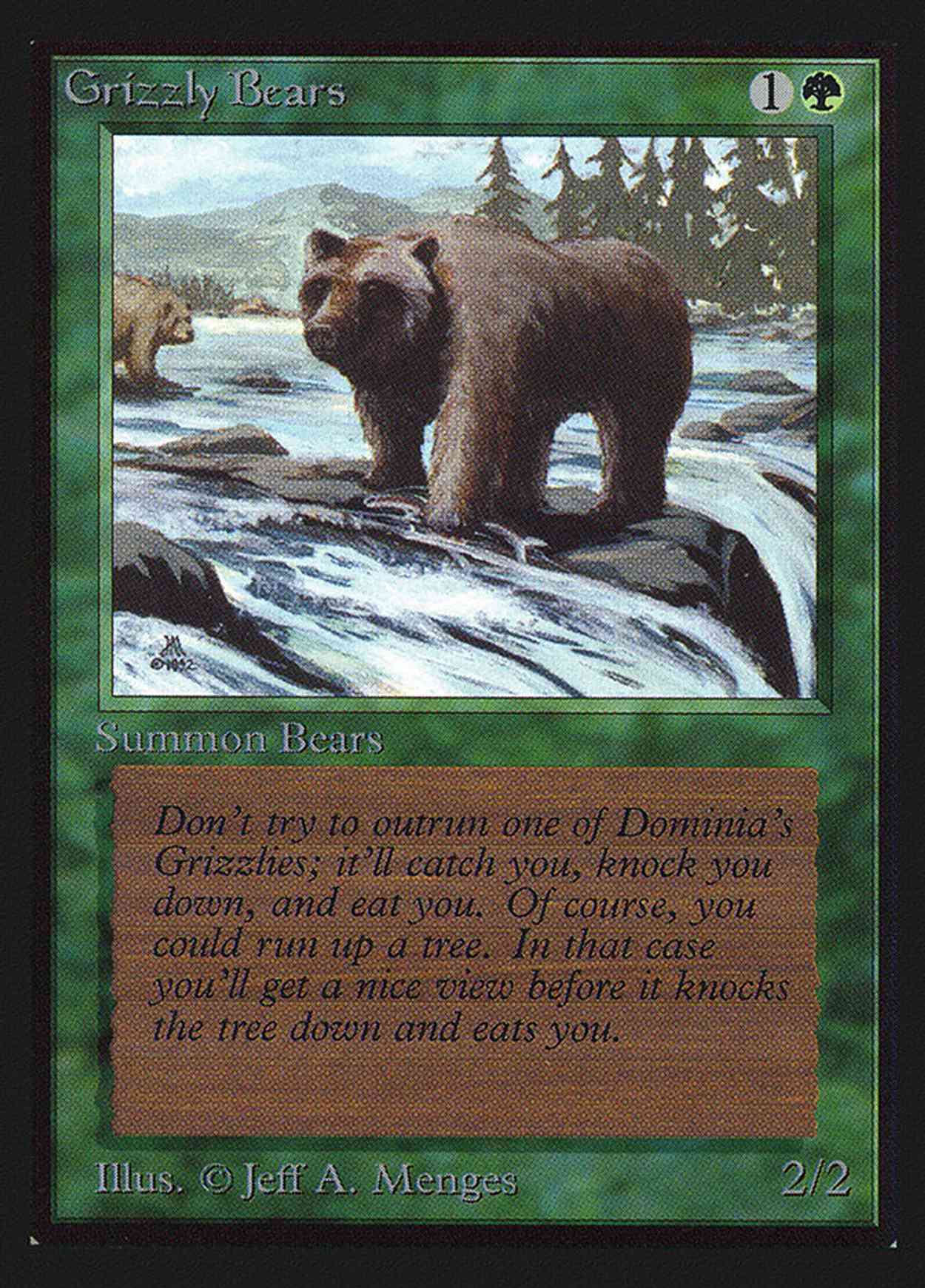 Grizzly Bears (IE) magic card front