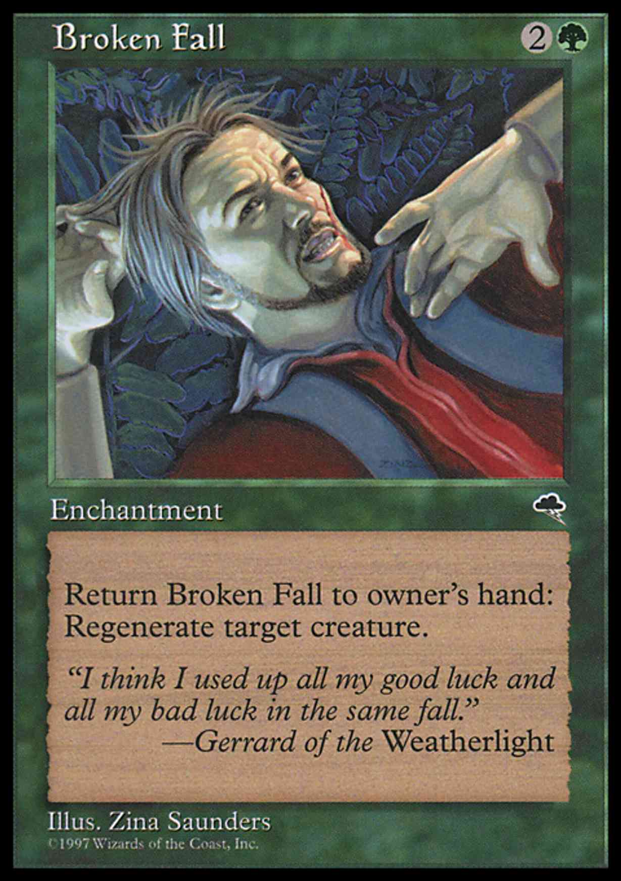 Broken Fall magic card front