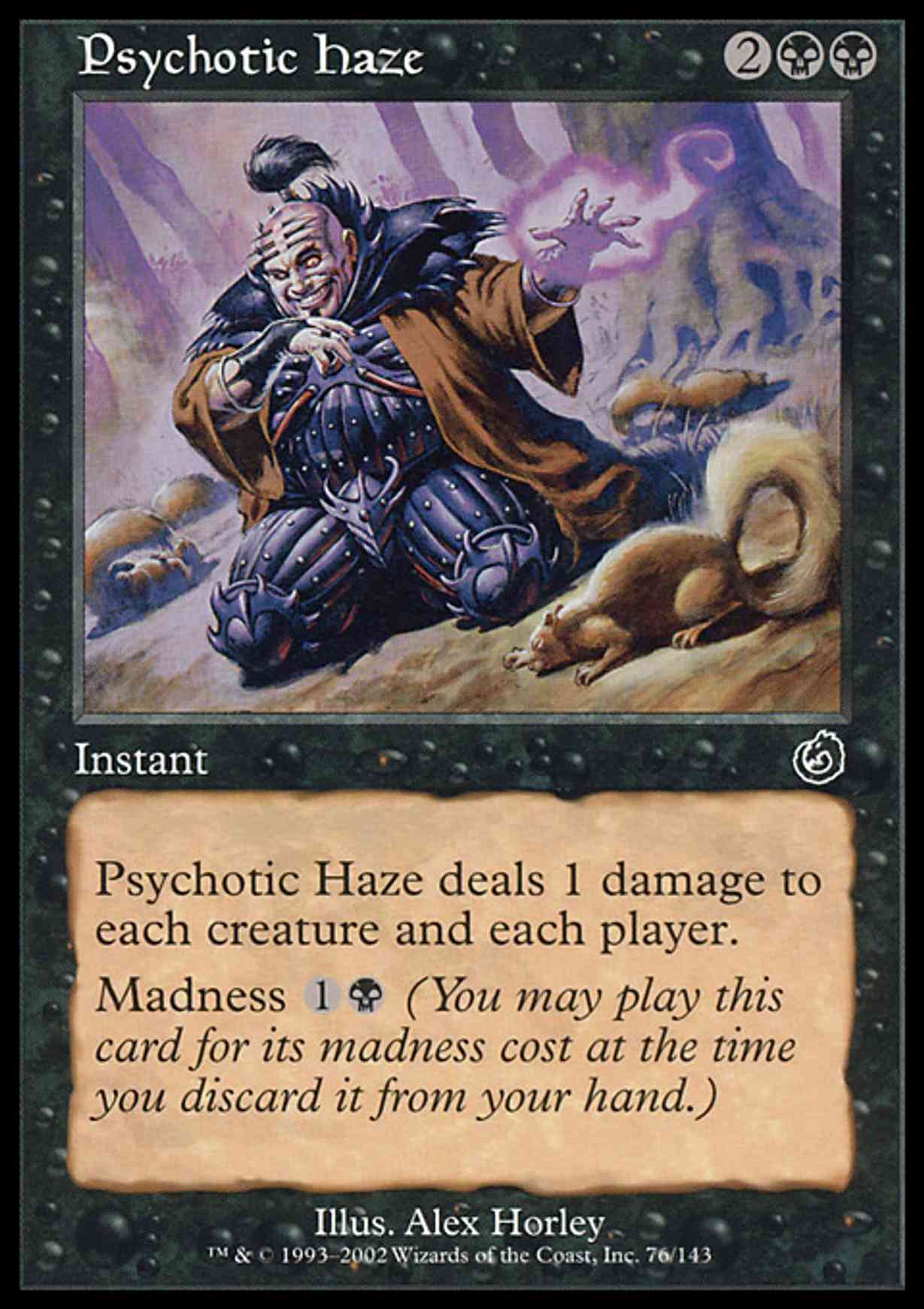 Psychotic Haze magic card front